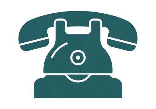 Classic telephone icon for celebrating emma m nutt day