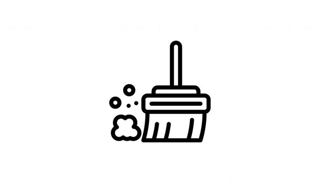 broom animated icon