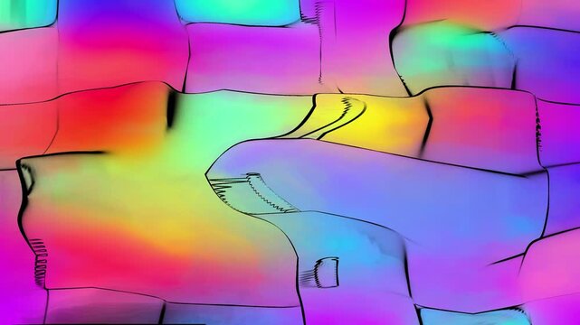 MiraForge Animation - Watercolor Wash Mesh Gradient Vortex Swirl Loop Background