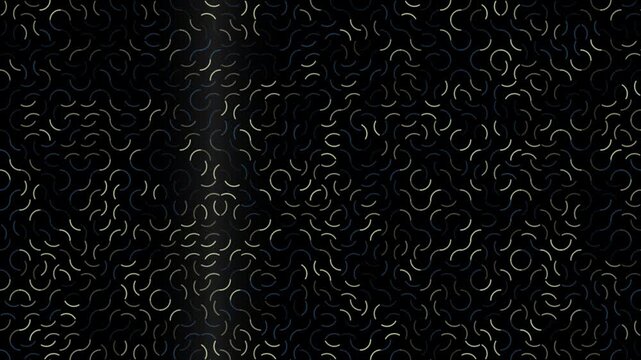 A dark background filled with swirling white lines that create a mesmerizing, organic flow pattern.