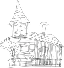Fototapeta premium Architecture vector or illustrator design 