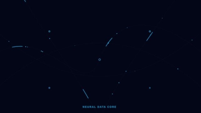 Minimalist star trail pattern against cosmic void for abstract digital background