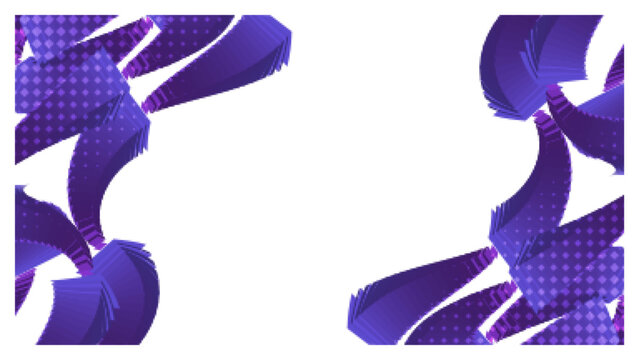 Modern Geometric Background With Purple Shapes in Dynamic Composition and Distressed Texture. For Banners, Posters, And Branding