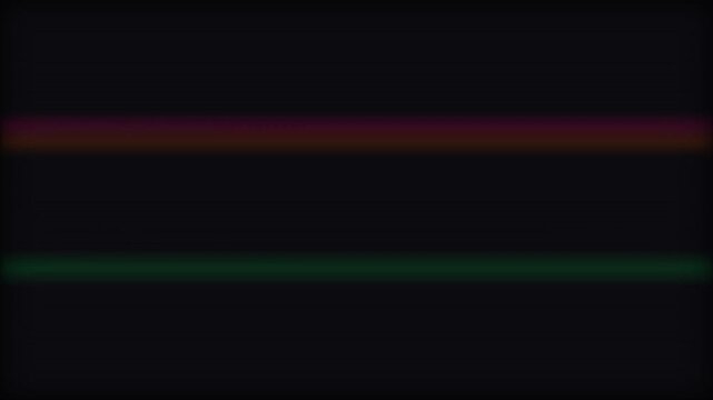 Abstract cathode ray tube scan line interference effect