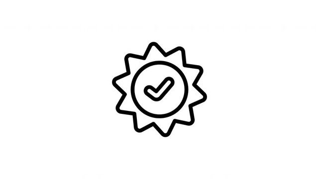 checkmark animated icon