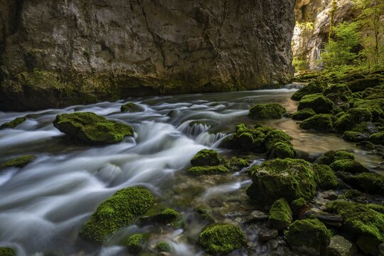 Rak River, Rakov Skocjan, Notranjska Region, Slovenia