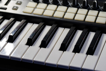 Fototapeta premium DAW Keyboard 