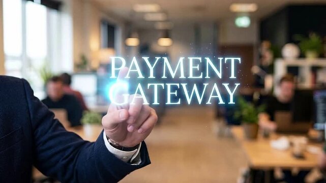 Video, payment gateway background, payment methods 
