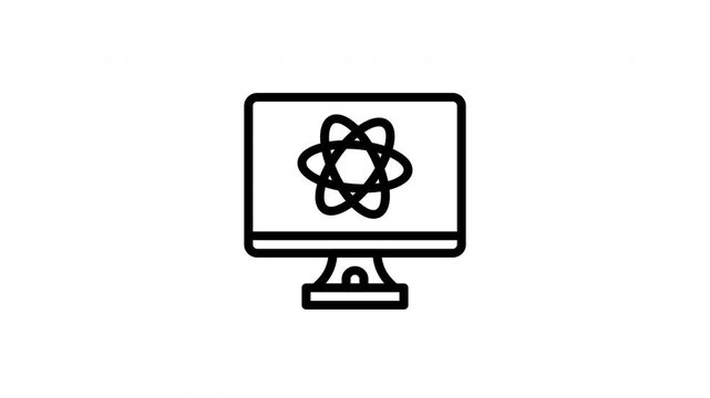 computer animated icon
