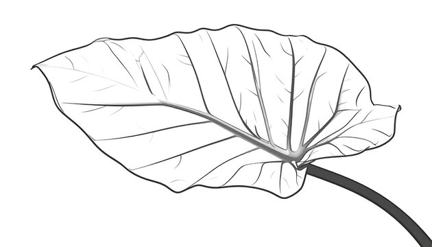 Abstract geometric paper origami flower design.