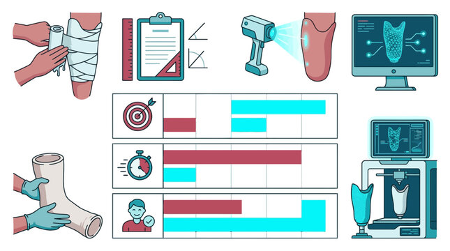 Digital Prosthetic Socket Workflow from 3D Scanning to Printing