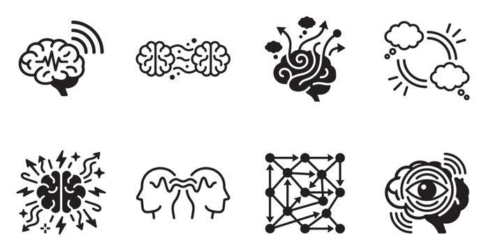 Brain activity thought process network connection mind understanding.
