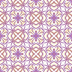 Fototapeta premium seamless floral pattern and background 