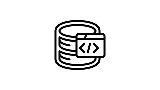 database animated icon