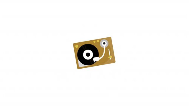 Record Turntable Player
