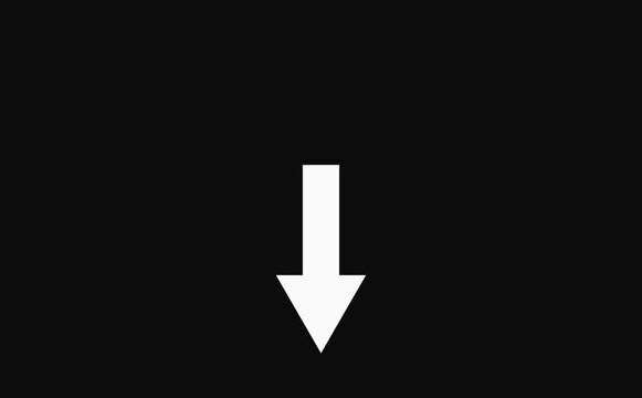 the arrow moves back and forth . the arrow shows where to go .