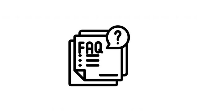 document animated icon