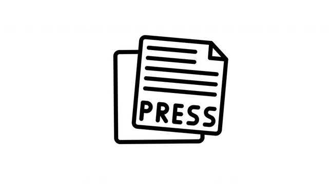 document animated icon