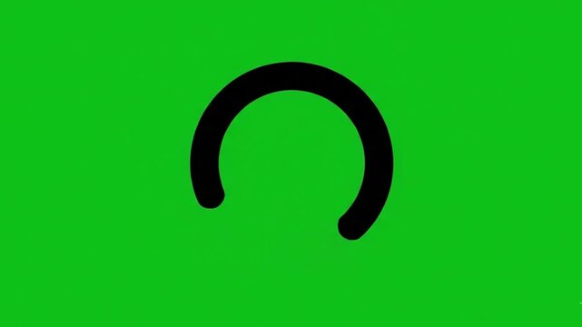 Animated Loading Spinner Loop Icon