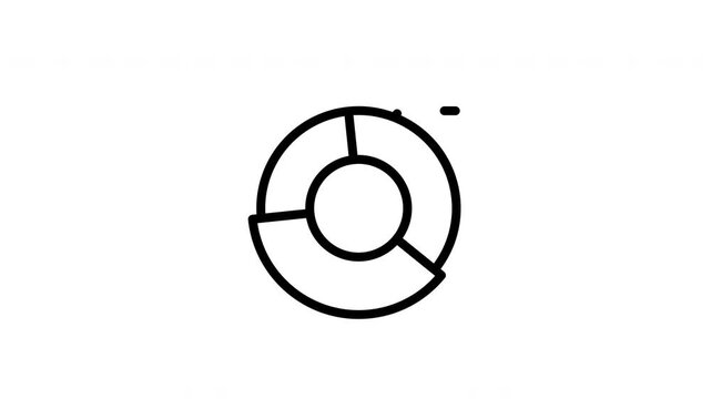 donut chart animated icon