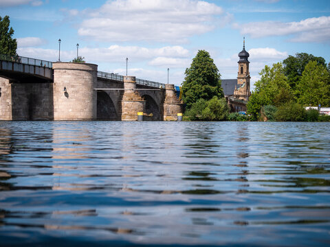 Old bridge over the river