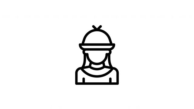 ecuador,cultures,traditional,costume,woman animated icon