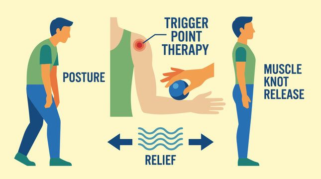 Trigger Point Therapy Posture Muscle Knot Release