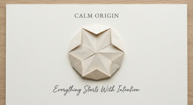 Folded Paper Dodecagon Origami Craft
