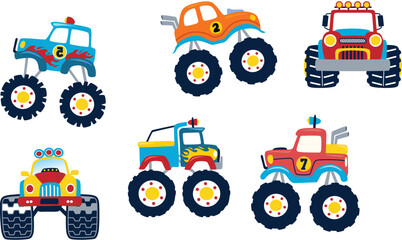set of monster toy cars © Dwyne