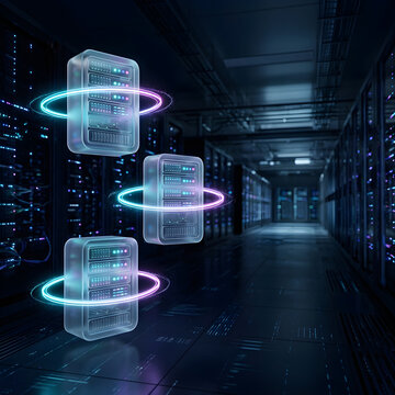 Digital server units in data center