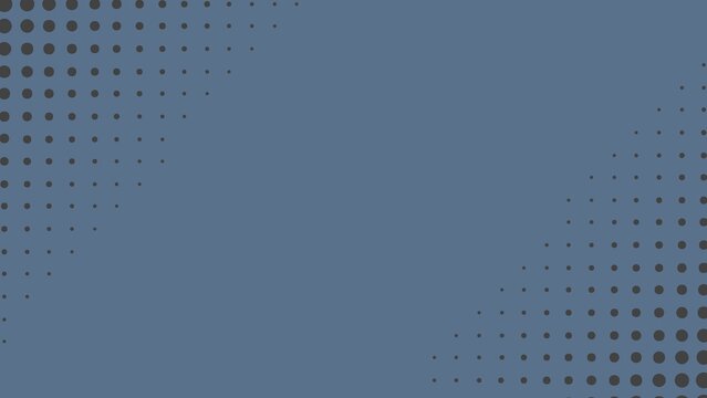 Blue halftone dot pattern background vector