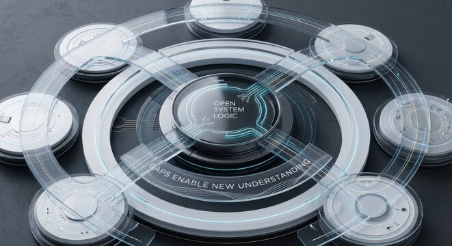 Open System Logic abstract technological network with transparent bridges
