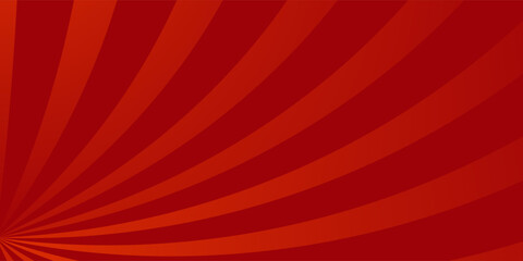 red radial burst background featuring glowing light and dynamic rays, perfect for bold and striking design projects. © Khotij Design