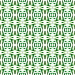 Fototapeta premium Chevron watercolor pattern. Green exceptional