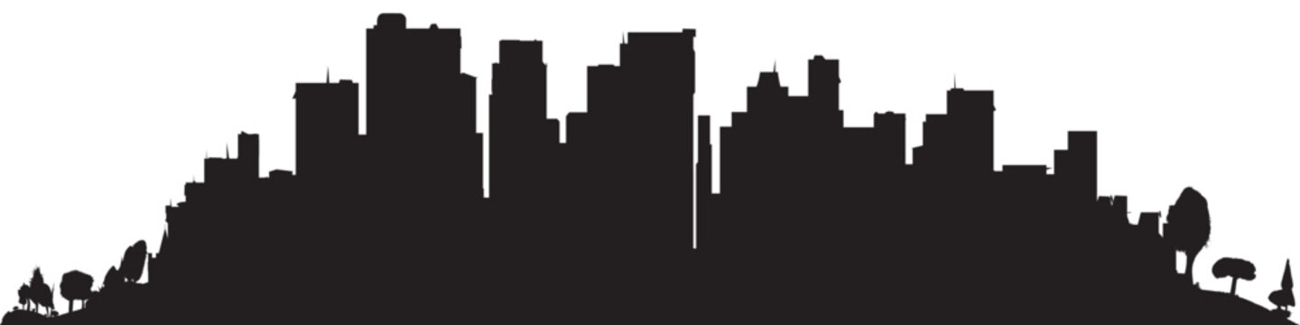 Citty Silhouette Banner
