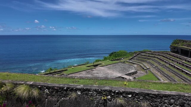 Ocean view from the amphitheater at Gunung Payung Beach, Bali