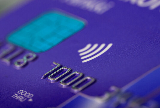 Contactless payment icon coloured.