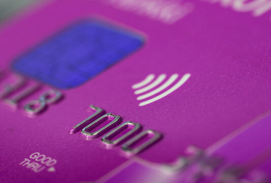 Contactless payment icon coloured.