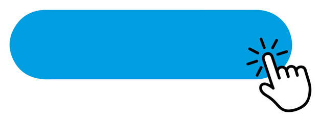 blue click cursor button icon © graphenitix