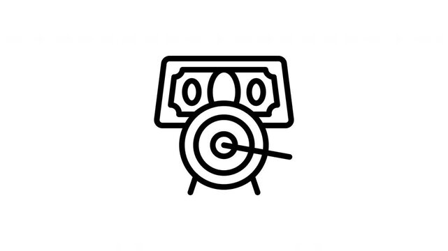fundraising animated icon