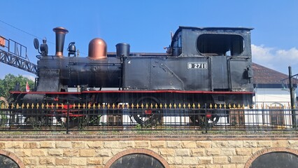 old locomotove train transportation landmark © Reny