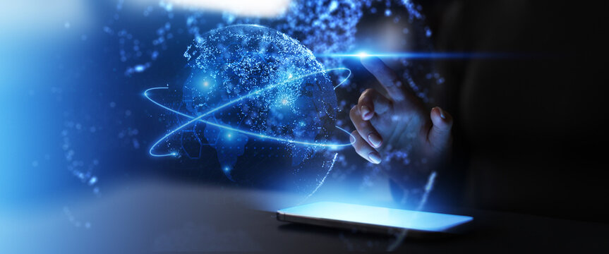 Global Connectivity Concept for Business Communication and Digital Interaction Strategy