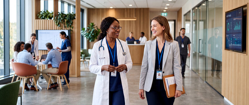 Medical Professionals working in Hospital