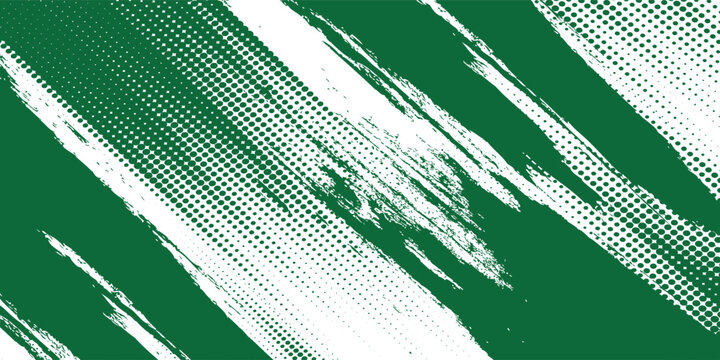 halftone on white background. Vector dots glitter or halftone glitter pattern texture Pop Art Style Background modern grunge green arts dots sport.