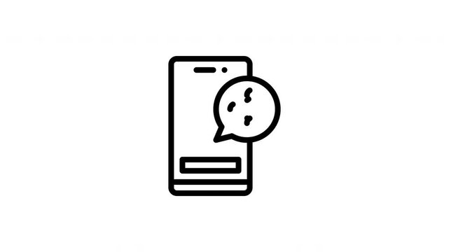 mobile animated icon