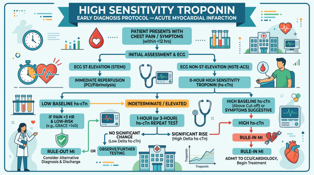 Cardiac Biomarker High Sensitivity Troponin Early Diagnosis Protocol