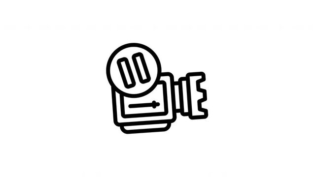 pause button animated icon