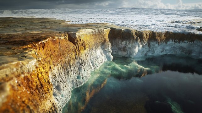 Effect of permafrost thawing on greenhouse gas emissions showing how melting permafrost releases stored carbon