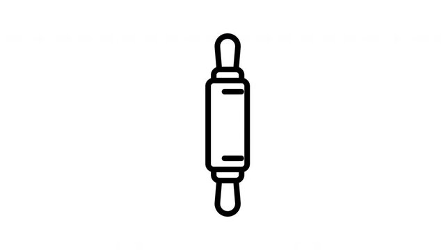 rolling pin animated icon