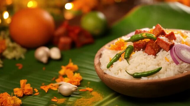 Joyous tradition: happy onam festival, celebrating vibrant cultural heritage of kerala, traditional dances, elaborate feasts, floral decorations, spirit of unity, ... See More